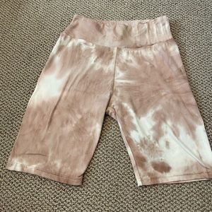 Tie Dye Bike Shorts